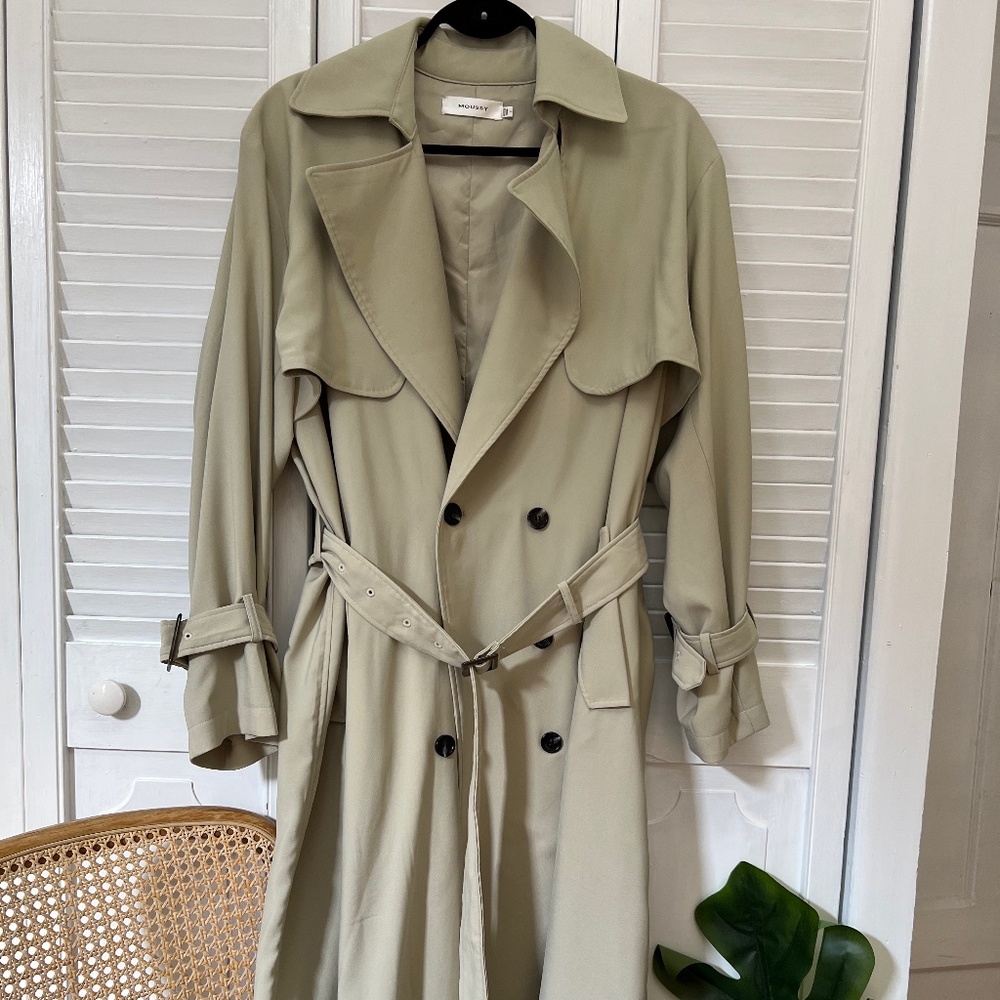 Moussy Trench Coat